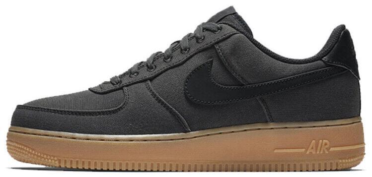 靴 Nike Air Force 1 Low '07 \"Black/Gum\" Nike Air Force 1 '07 Premium Low Black Gum W for sale | eBay