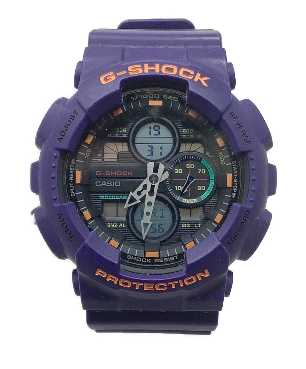 CASIO腕時計 G-SHOCK ANALOG-DIGITAL GA-140 Casio G-shock GA-140-1A1 GA140-1A1 Quartz World Time Men's