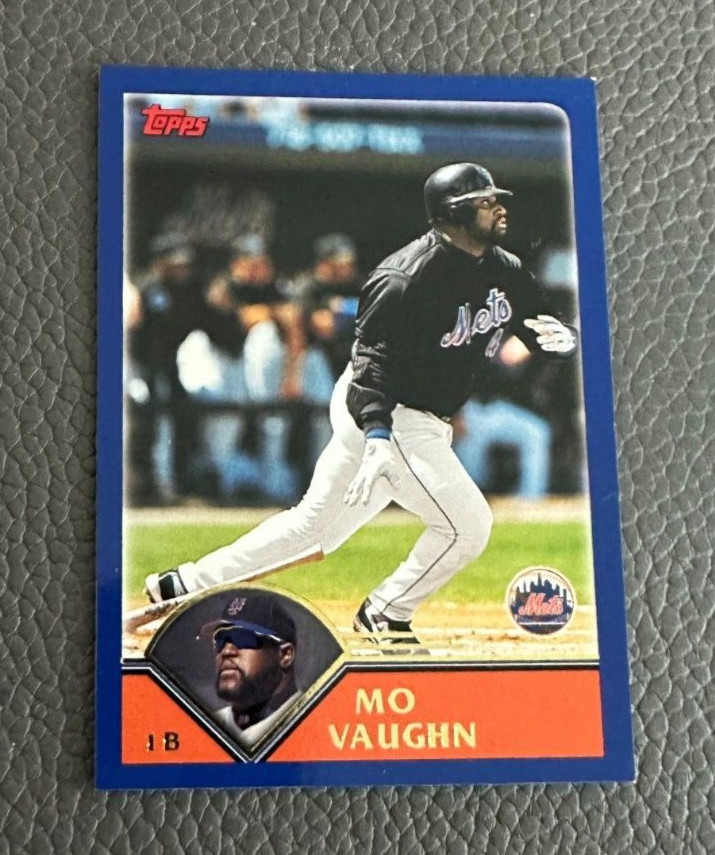 2003 TOPPS #87 MO VAUGHN NEW YORK METS
