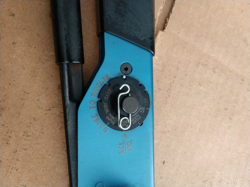 Crimpadora ajustable Daniels herramienta aviación DMC USA M300-25A Foto 4 de 4