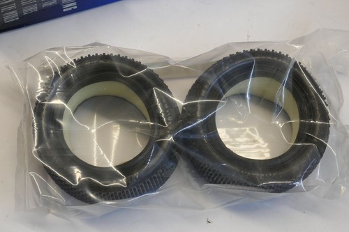 ~ Vintage RC Buggy Tires Pro-Line 8083M2 "Flat Fuzzie" 2/4WD Rear Tire 2.15-2.2" - Picture 6 of 8