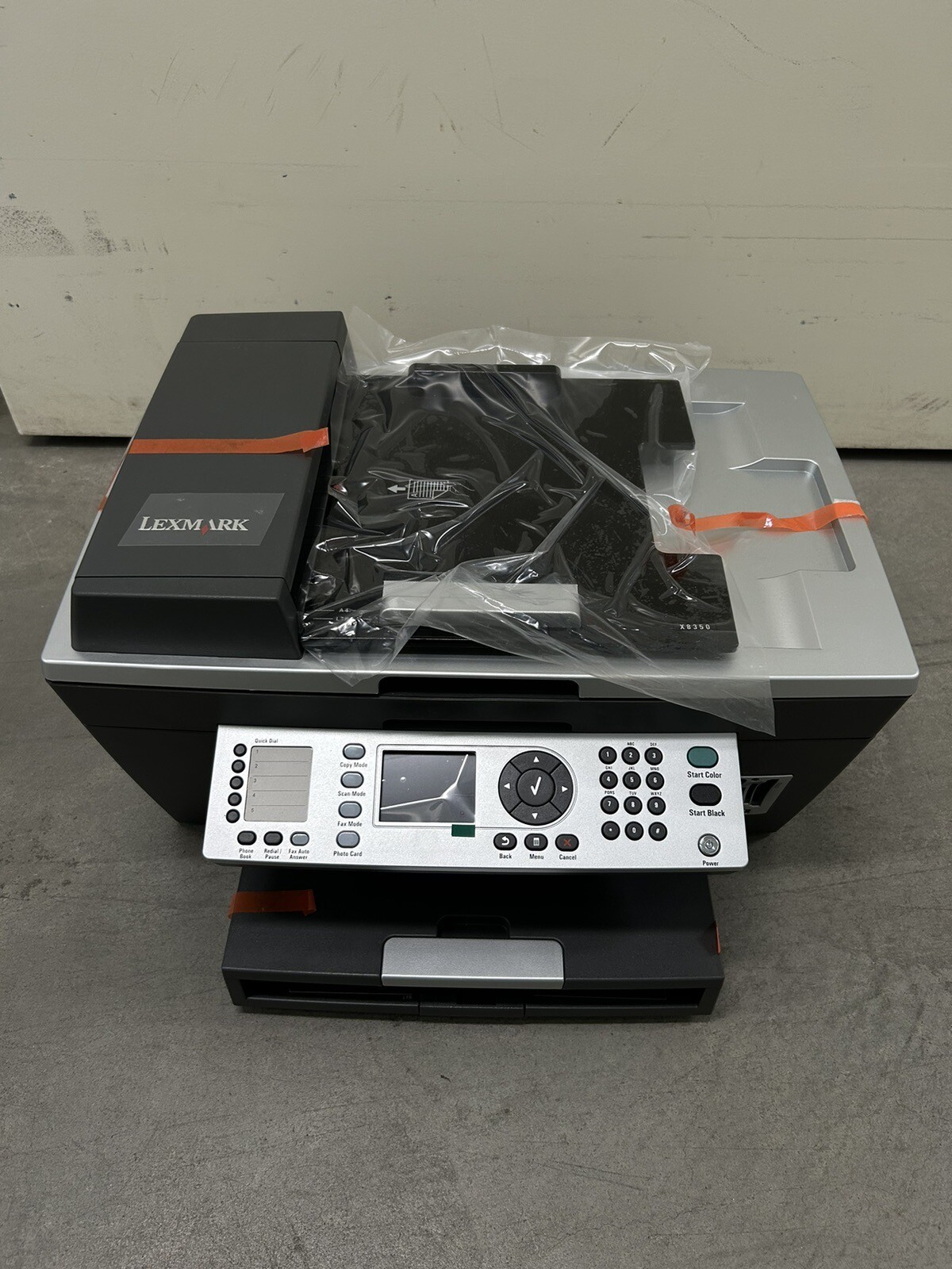 Lexmark X8350 AllInOne Inkjet Printer BRAND NEW WITH NO BOX Retail