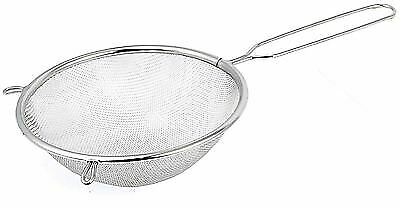 Chef Aid Metal Tinned Strainer Sieve Cooking Frying Kitchen Tool