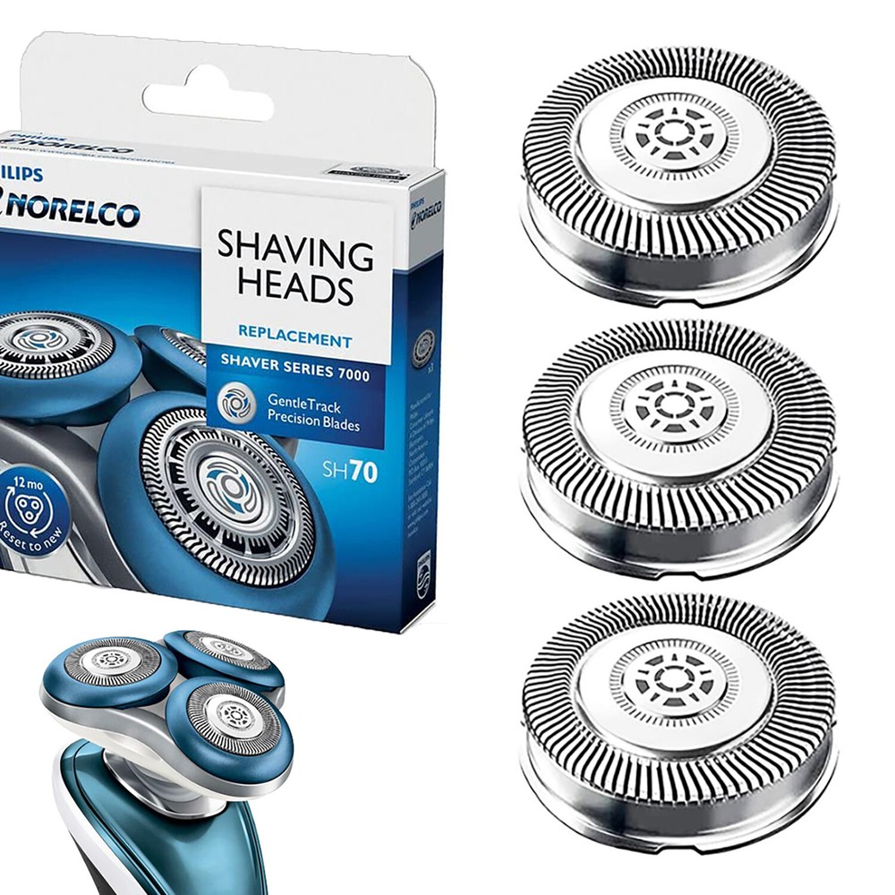 SH70 Norelco Genuine for Series 7000, New Upgraded for 7000 replacement heads