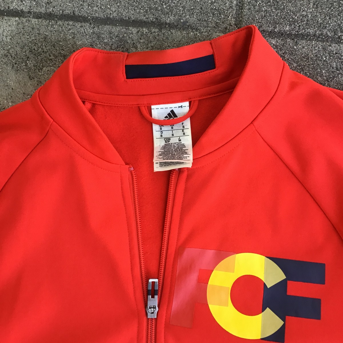 Adidas Columbia National Team Jacket Mens Small Football Soccer