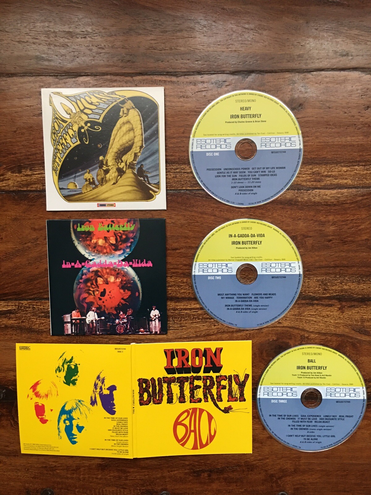 Iron Butterfly Unconscious Power An Anthology 196771 7CD Set