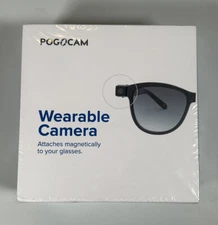 New Sealed POGOCAM Wearable Magnetic Eye Glasses Camera By PogoTec