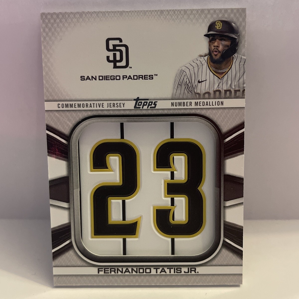 【ジャージーナンバー】Topps Gold Label タティスjr. 2022 Topps Series 1 Fernando Tatis Jr. Jersey Number