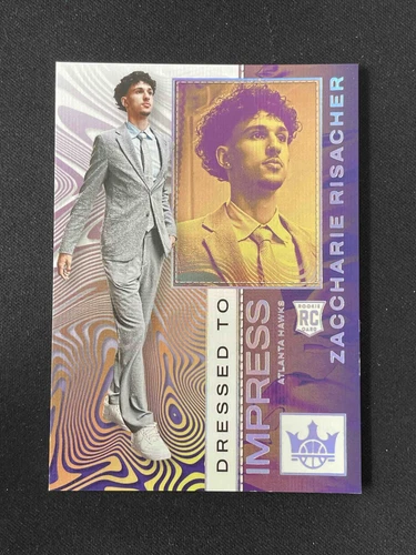 Zaccharie Risacher 2024-25 Panini Court Kings Dress To Impress /125 #5