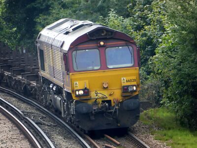 Eisenbahn Foto - 66020 Dollands Moor nach Scunthorpe Redbourne Anschlussgleise 4E32