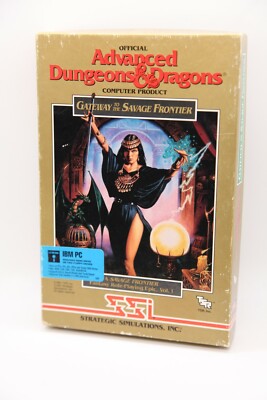 Advanced Dungeons & Dragons Gateway to the Savage Frontier - 1991 IBM PC SSI RPG
