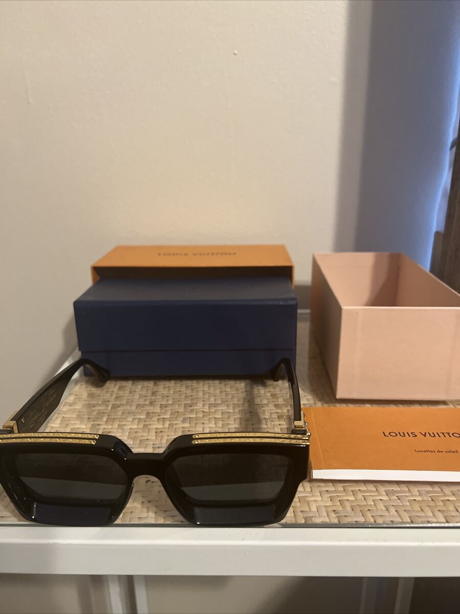 Louis Vuitton 1.1 Millionaire Sunglasses - Z1165E Black | eBay Louis Vuitton 1.1 Millionaire Sunglasses - Z1165E Black | eBay