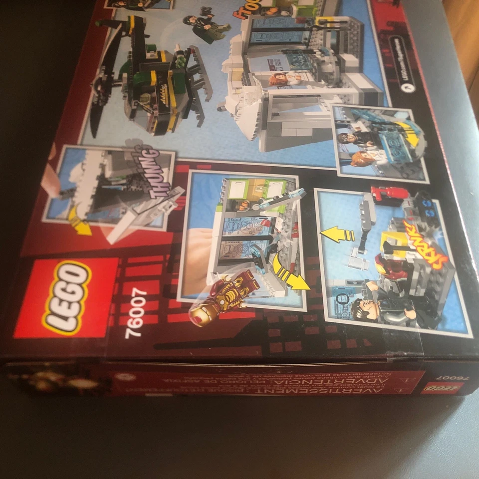 2013 Lego Marvel Super Heroes 76007 Iron Man Malibu Mansion Attack New Sealed - Image 3 of 4