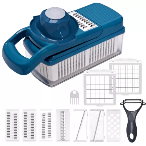 15-in-1 Multi-functional Vegetable Chopper Mandoline Slicer Dicer Cutter