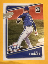 2021 Donruss Optic Baseball The Rookies Kohei Arihara TR10 Texas Rangers