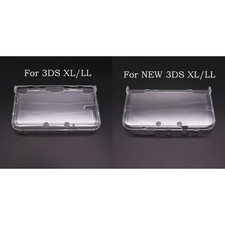 Clear Crystal Hard Shell Skin Transparent Case Cover For New 3DS / 3DS XL LL