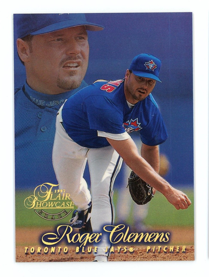 1997 Flair Showcase Flair Showcase Row 1 (Grace) Roger Clemens #21