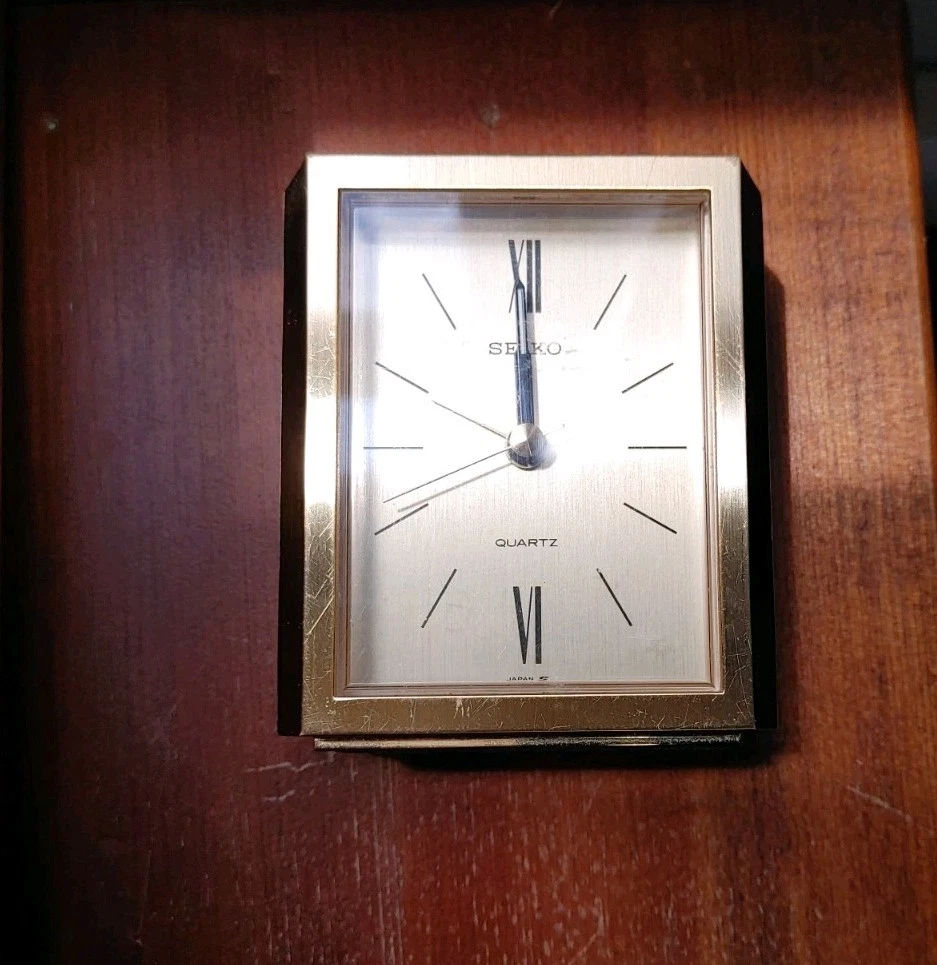 seiko table clock products for sale | eBay