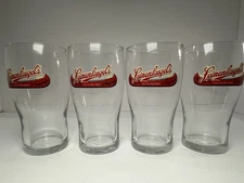 Leinenkugel's Canoe Join Us Out Here Tulip Pint Beer Glass-Set Of 4