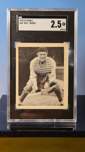 Bill Dickey #30 1939 Play Ball card