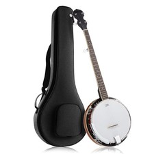 5-String Banjo 24 Bracket with Closed Solid Back and Geared 5th Tuner