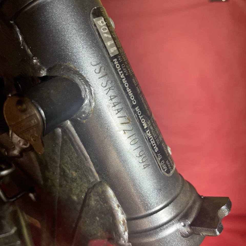 00-24 Suzuki Drz400s Drz400sm OEM cuadro principal recto factura de venta Foto 2 de 4