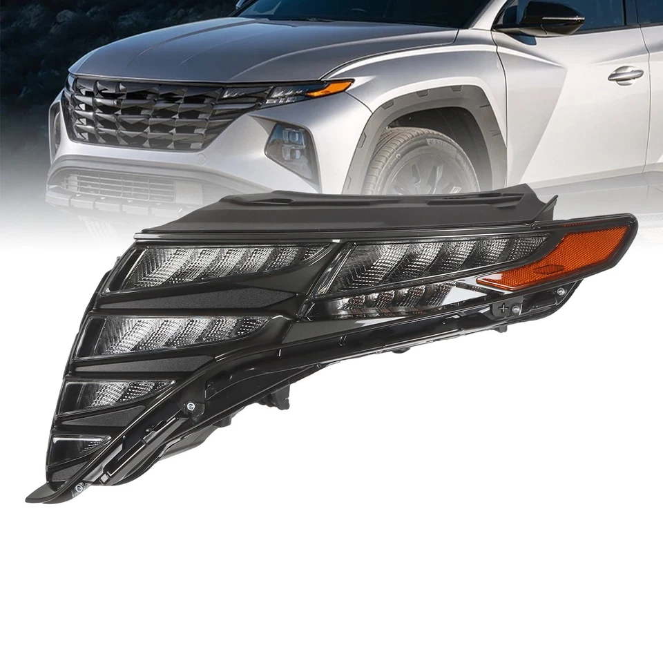LED DRL Headlight Headlamp Left Side For 2022 2023 Hyundai Tucson 92207CW010 - Изображение 2 из 4