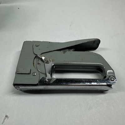 Vintage Swingline #101 Tacker Industrial Grey Heavy Staple Gun USA