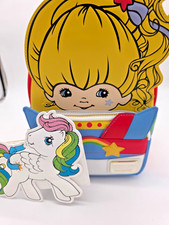 Mini Mochila Loungefly Rainbow Brite + Cartera con Cremallera My Little Pony Nuevo con Etiquetas Paquete