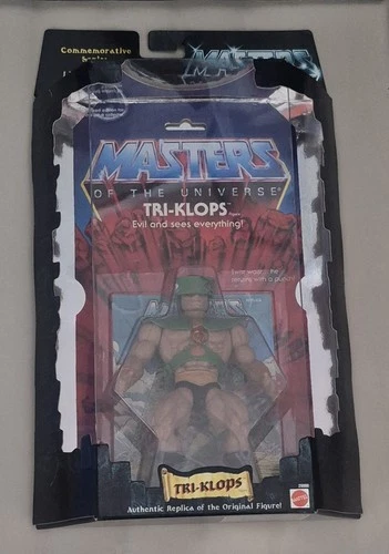 MASTERS OF THE UNIVERSE MOTU COMMEMORATIVE 2000 REISSUE TRI-KLOPS FIGURE