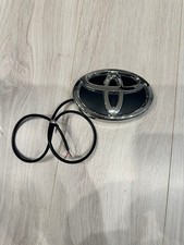 Toyota 40 Alphard Crown Led Emblem Blacksilver Car Badge Lighted Used