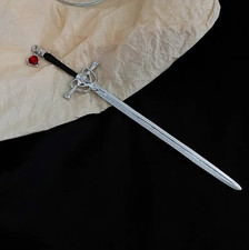 Vintage Sword Hairpin Chinese Style Hair Stick Ponytail Holder For Women