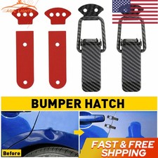 Big Size 2x Quick Release Bumper Car Buckle Auto Hatch Fasteners Black
