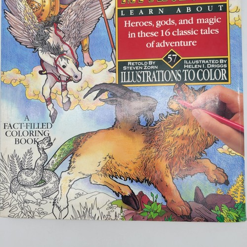 Bulfinch's Mythology 57 Illustrationen zum Malbuch 1989 - mit POSTER - Bild 3 von 14