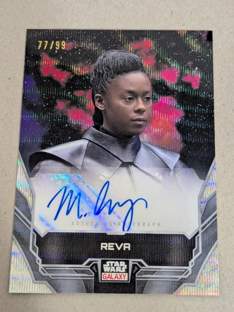 Reva 2024 Star Wars Galaxy Auto Moses Ingram Galaxy Wave /99