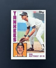 1984 TOPPS DON MATTINGLY ROOKIE RC
