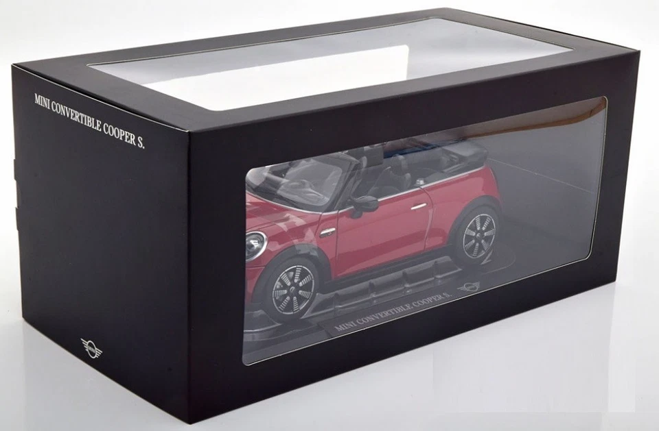 BMW Mini Genuine Car Model NOREV Mini Cooper S Chili Red 1:18 80435A21539 - Image 3 of 4