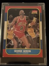 1986-87 Fleer - George Gervin #36