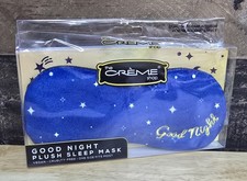 The Cr me Shop Good Night Plush Sleep Mask - Blue