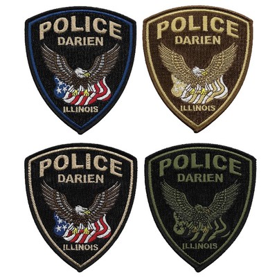 Prototype Darien DuPage County Illinois Police Department Patch