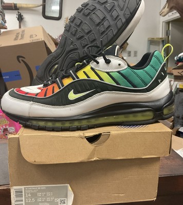 Size 14w/12.5M Nike Olivia Kim x Wmns Air Max 98 'No Cover' CK3309-001 RARE NXN