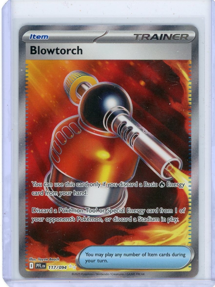Blowtorch 117/094 Ultra Rare ME02: Phantasmal Flames Pokemon TCG NM !