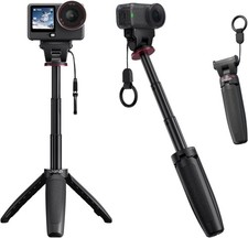 ULANZI MT99 Mini Tripod Selfie Stick for DJI Osmo Action 6/Nano Black