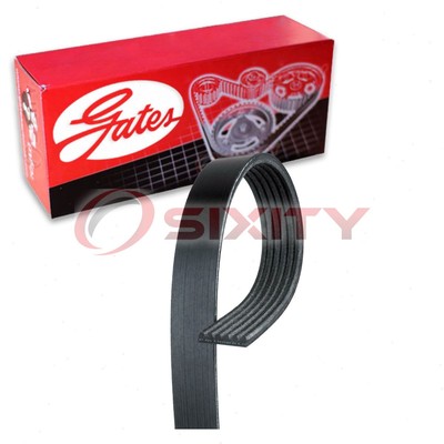 Gates Micro-V Water Pump AC Power Steering Serpentine Belt for 1989-1992 th