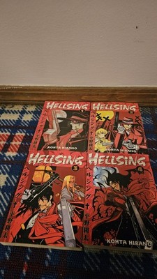 Hellsing Softcover Manga Volumes 1-4