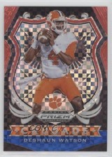 2020 Panini Prizm Draft Picks Crusade Red White & Blue 55/99 Deshaun Watson uk2