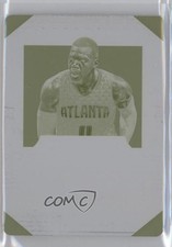 2015-16 Panini National Treasures Printing Plate Yellow 1/1 Paul Millsap #65 9w8
