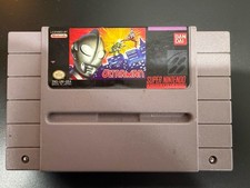 Ultraman Super Nintendo Entertainment System SNES 1991 Bandai Cartridge Only 