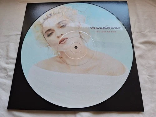 MADONNA THE LOOK OF LOVE ORIGINAL 1987 Sire UK 12" PICTURE DISC *MINT-*