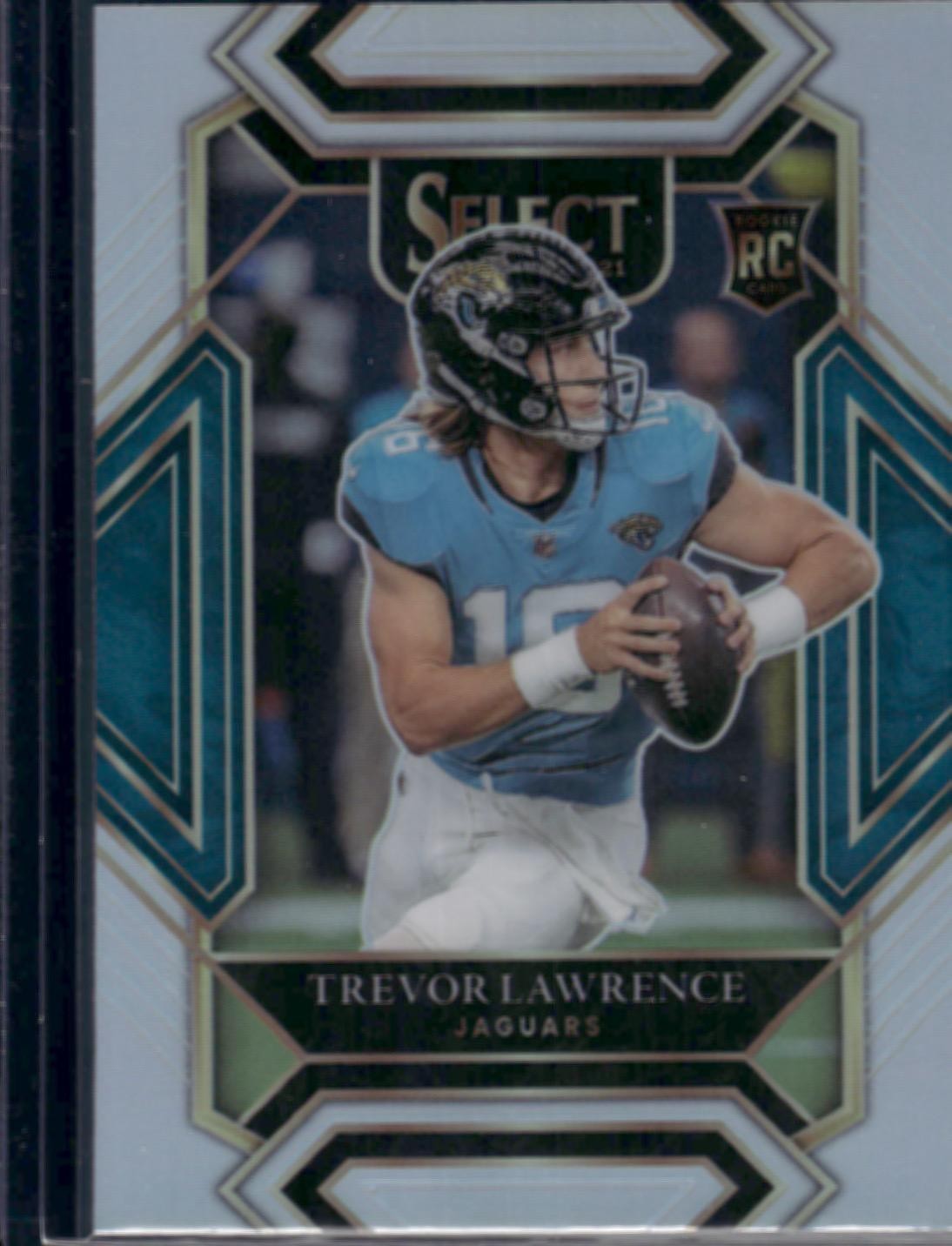 2021 Panini Select #243 Trevor Lawrence Silver Prizm RC